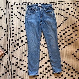 LOFT Curvy Skinny Crop